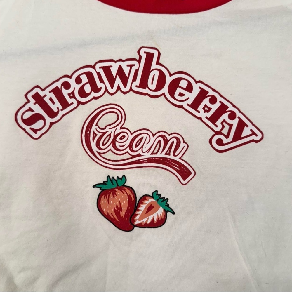 Strawberry Cream Graphic Tee